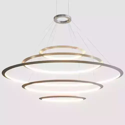 Circular Suspended Lamp by GROK v5