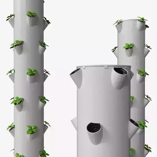3D Aeroponics tower