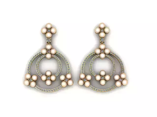Pearl earrings 