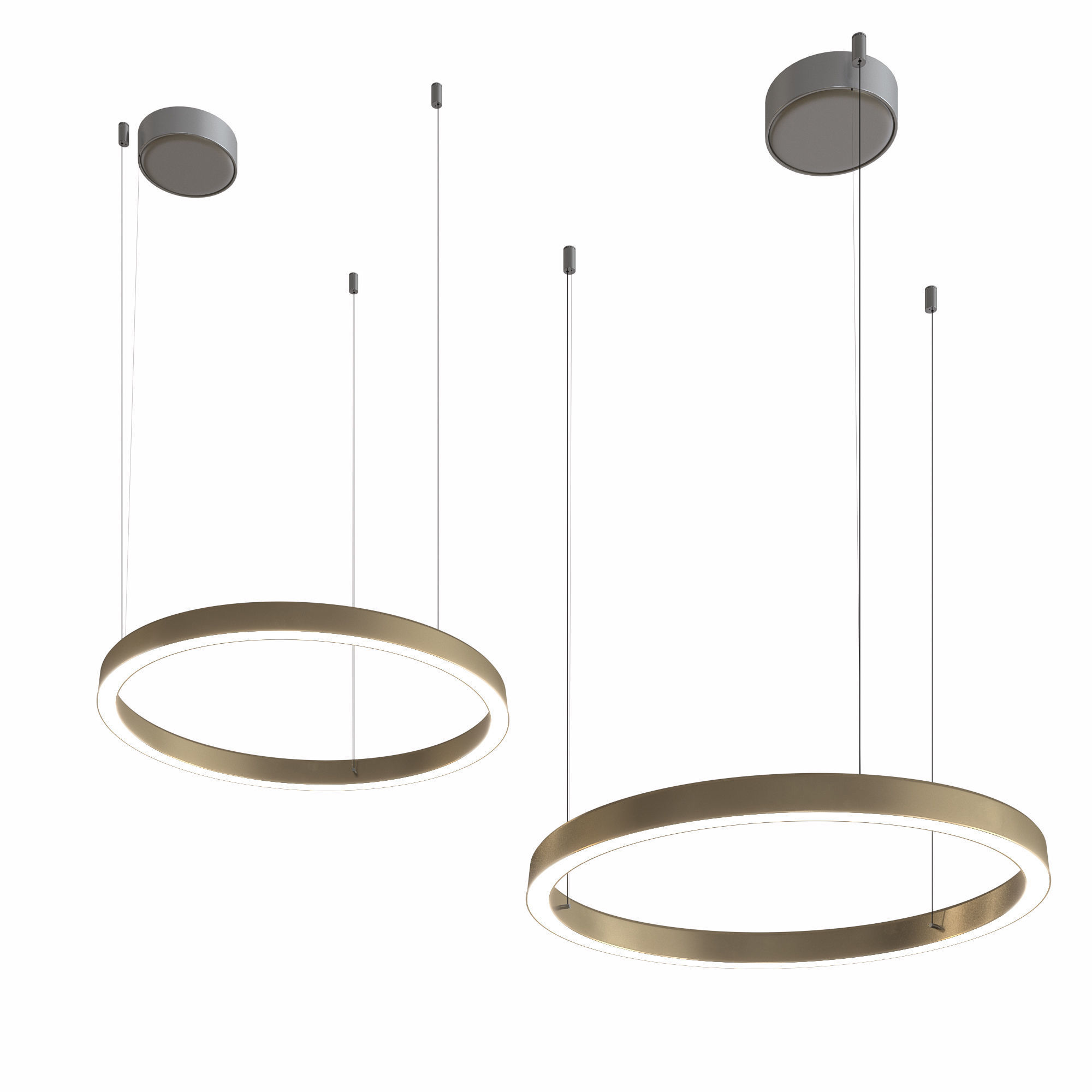 Compendium Circle Luceplan D81C07 3D model_1