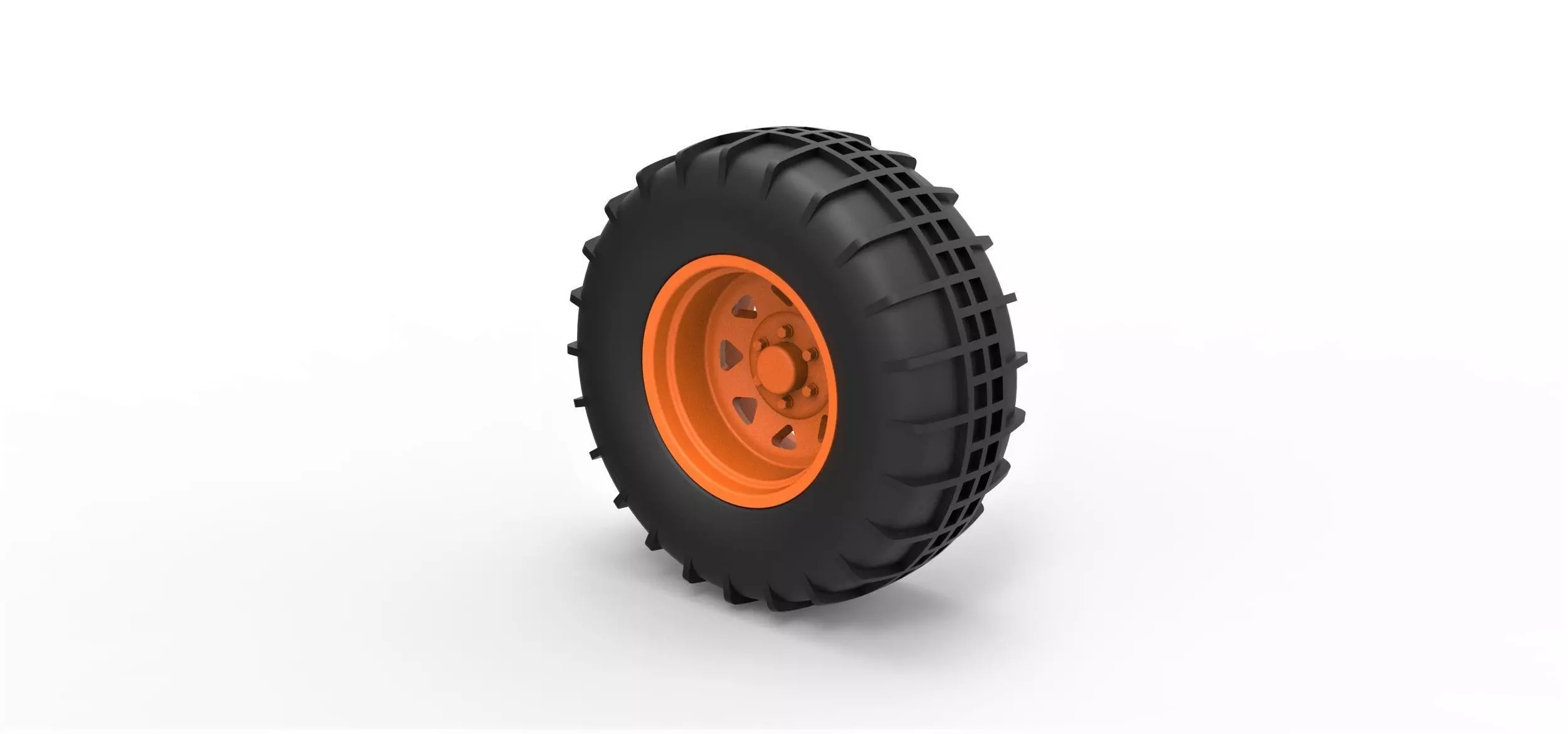 Rear wheel for Dune Buggy 5 3D print model