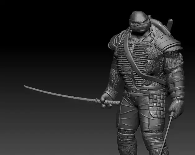 leonardo teenage mutant ninja turtle figure