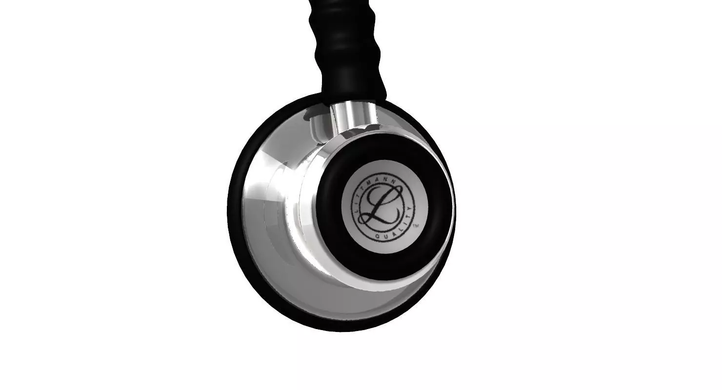stethoscope 3D model