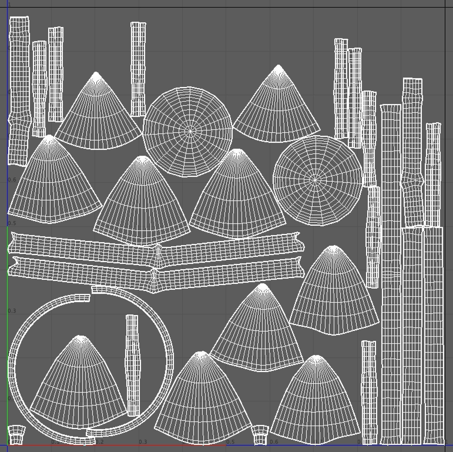 Majoras Mask Low-poly 3D model_3