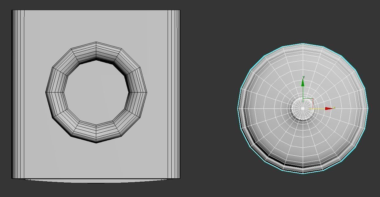 Water Dispenser Free low-poly 3D model_6