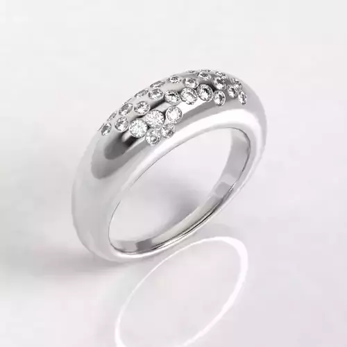 Anillo Solitario Elegante    Elegant Solitaire Ring
