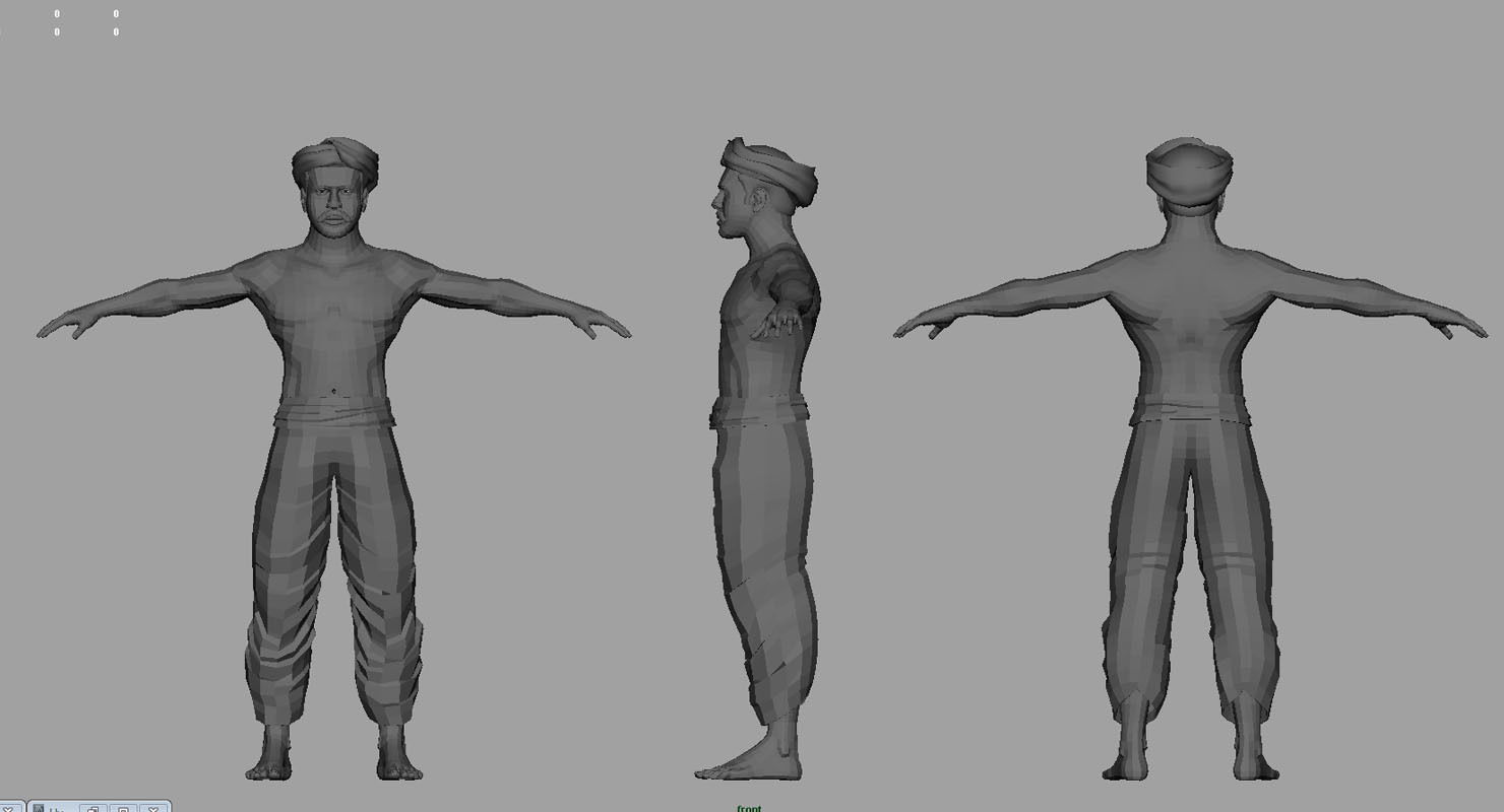 Farmer final 3d model 3D model_5