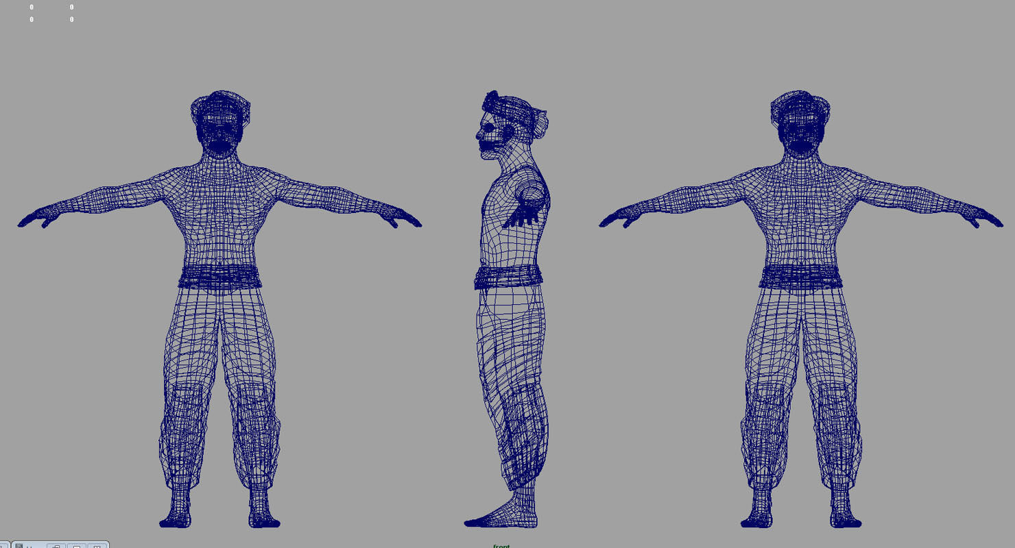 Farmer final 3d model 3D model_7