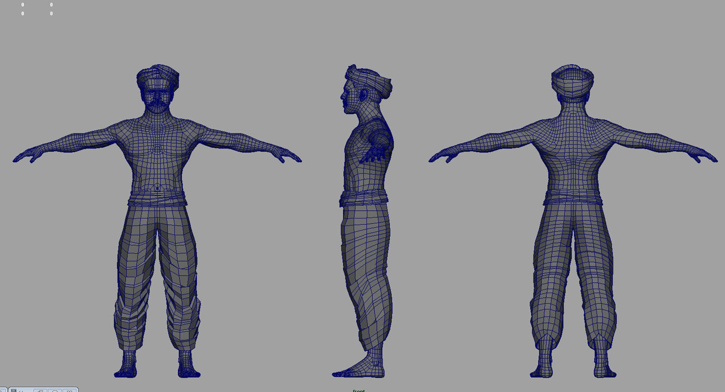 Farmer final 3d model 3D model_6