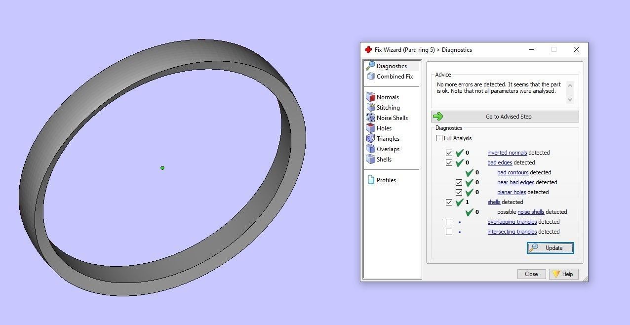 Wedding rings 3D print model 3D print model_12