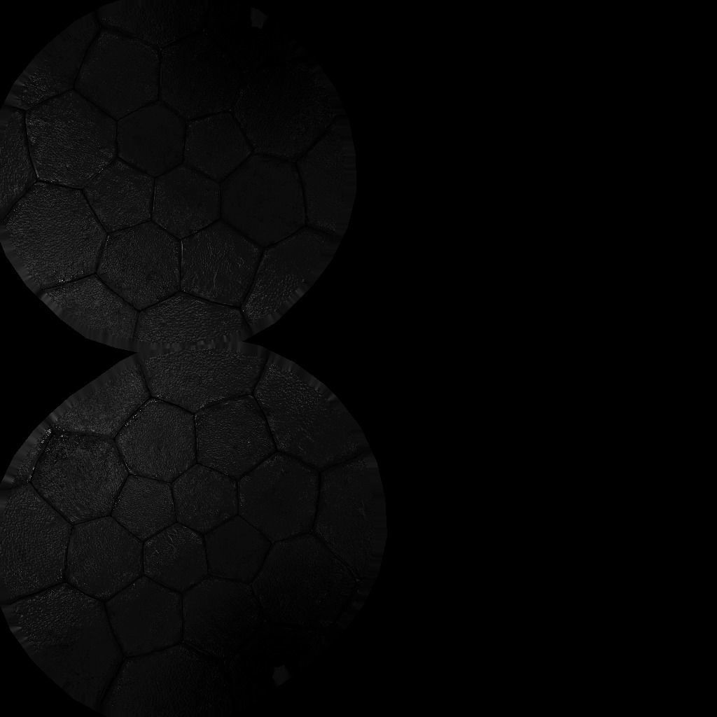 soccer ball Low-poly 3D model_8