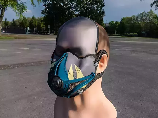 Covid 19 Protection Mask 3D print model