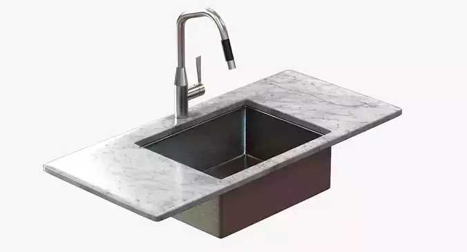 Kitchen faucet Dornbracht SYNC 3D model