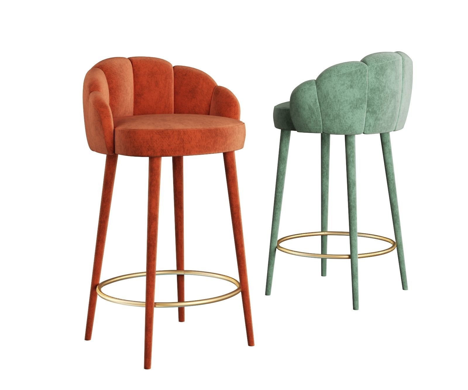 Olympia Bar and Counter Stool 3D model_6