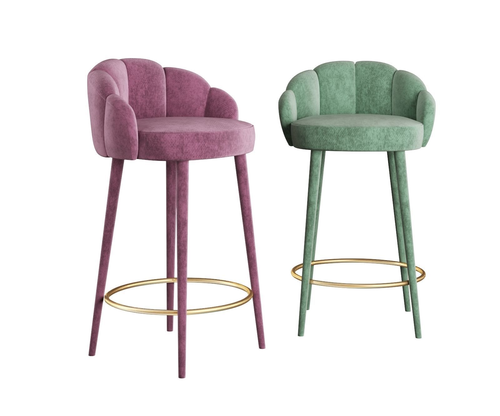 Olympia Bar and Counter Stool 3D model_7