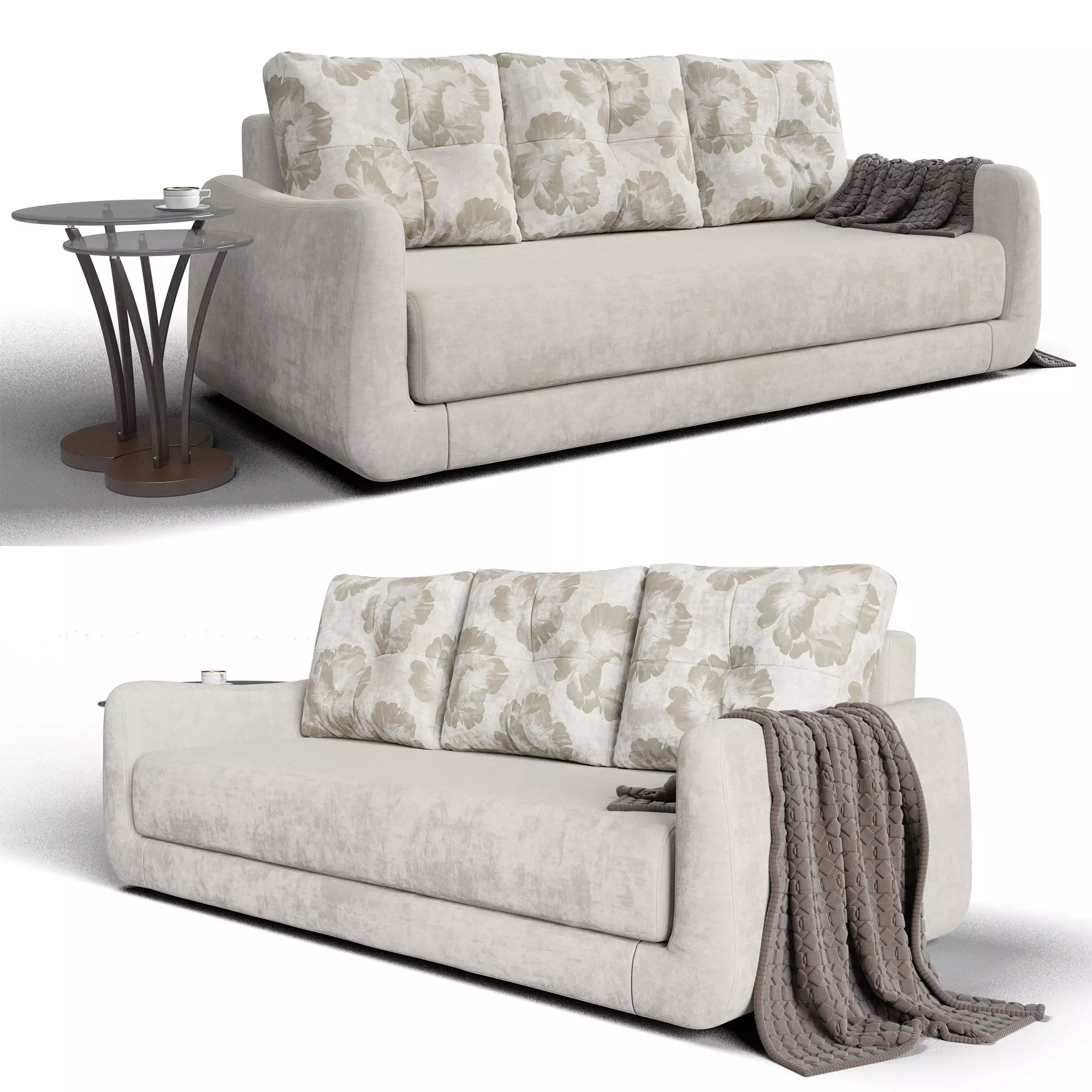 Camellia Sofa 3D model