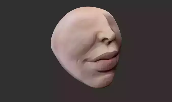 Lips - Just lips Free 3D model