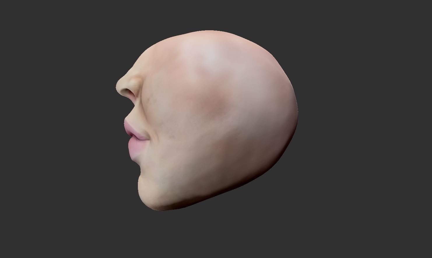 Lips - Just lips Free 3D model_3