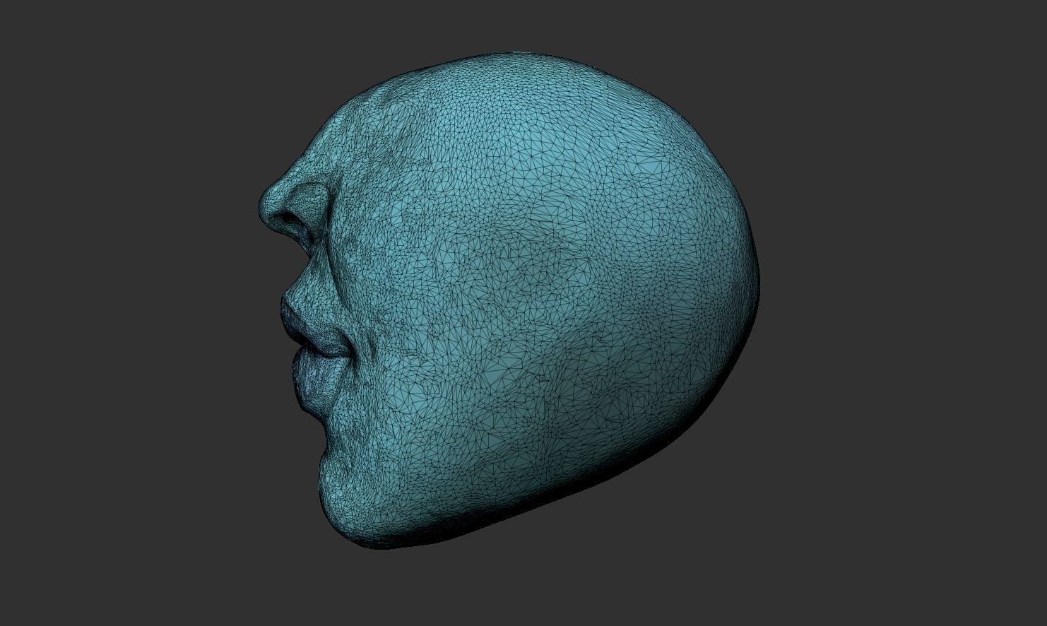Lips - Just lips Free 3D model_4