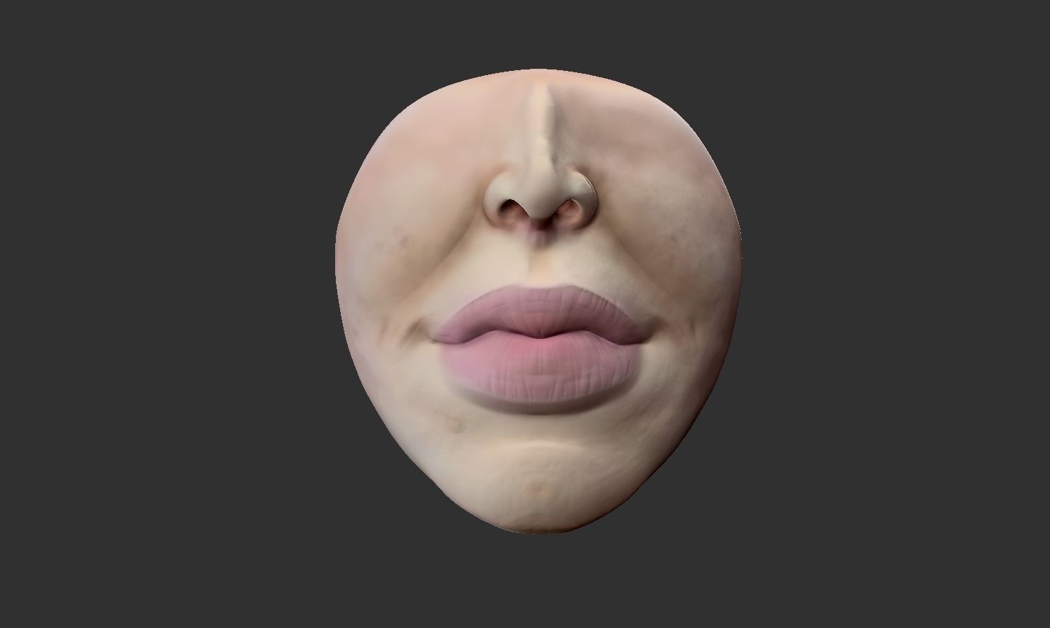 Lips - Just lips Free 3D model_1