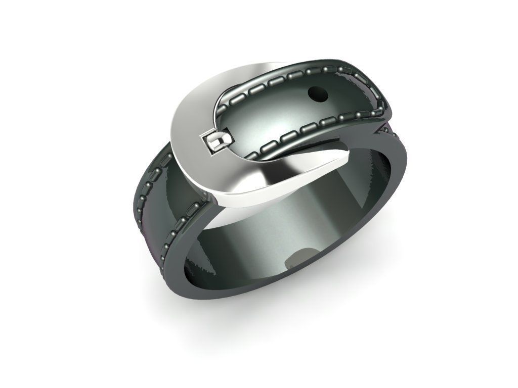 ring belt 3D print model_2