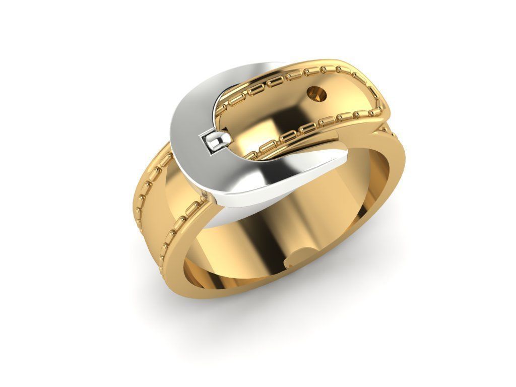 ring belt 3D print model_3