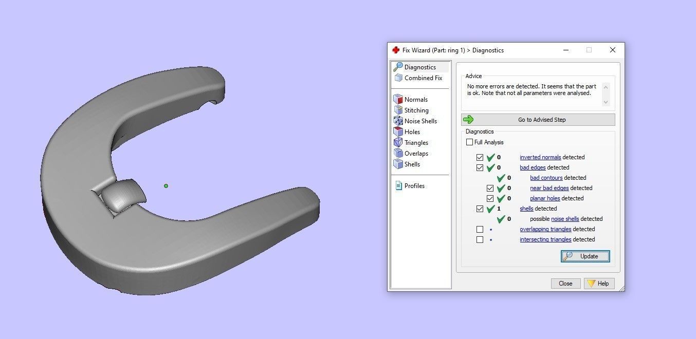 ring belt 3D print model_5