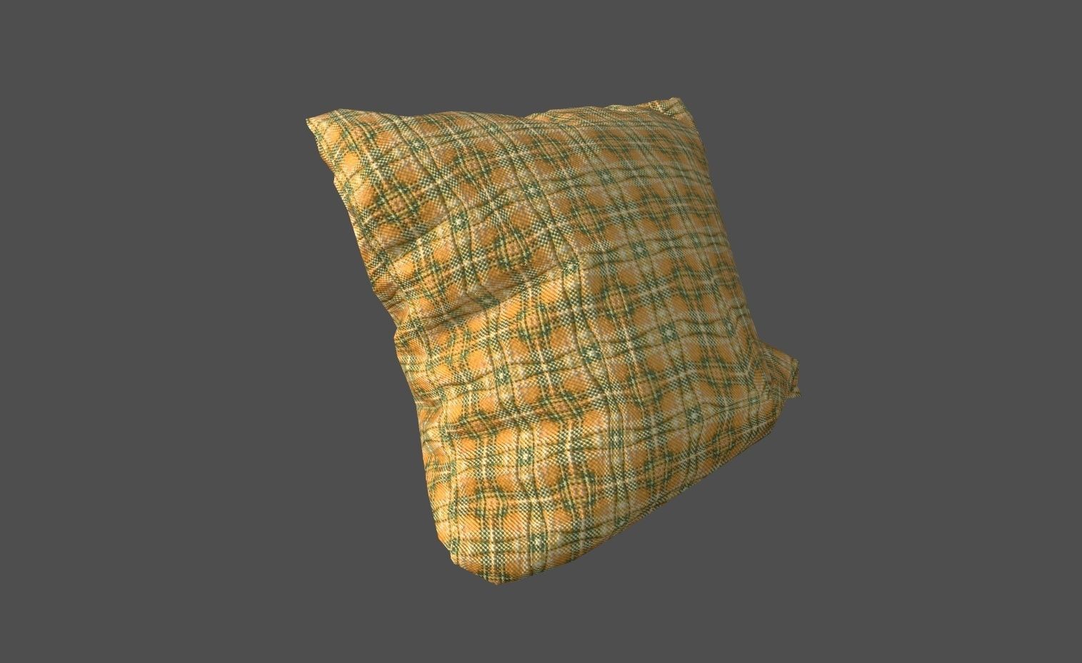 Old furniture set Low-poly 3D model_15