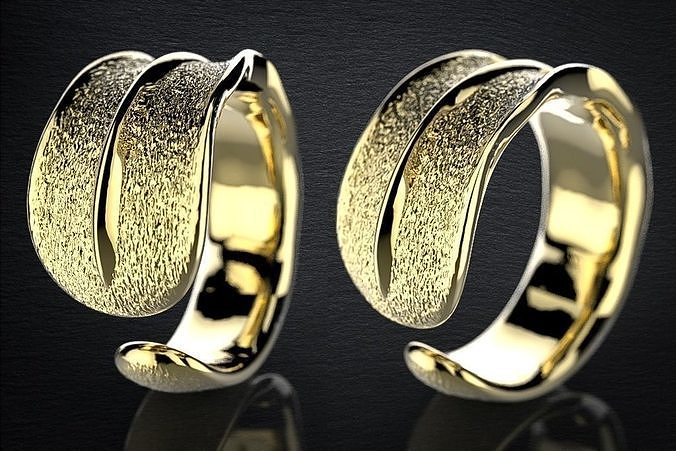 ring leaf 3D print model