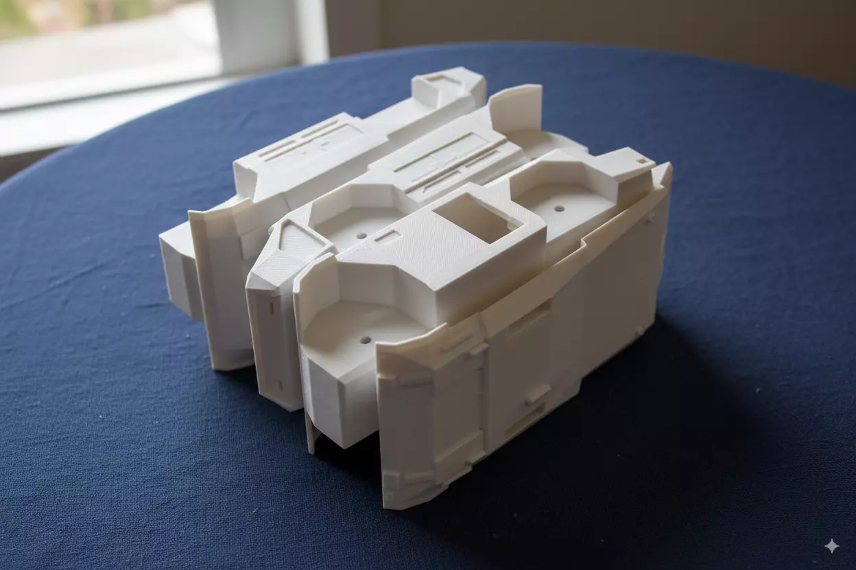 APC - M577 Armored Personnel Carrier - 3D Print 3D print model_21