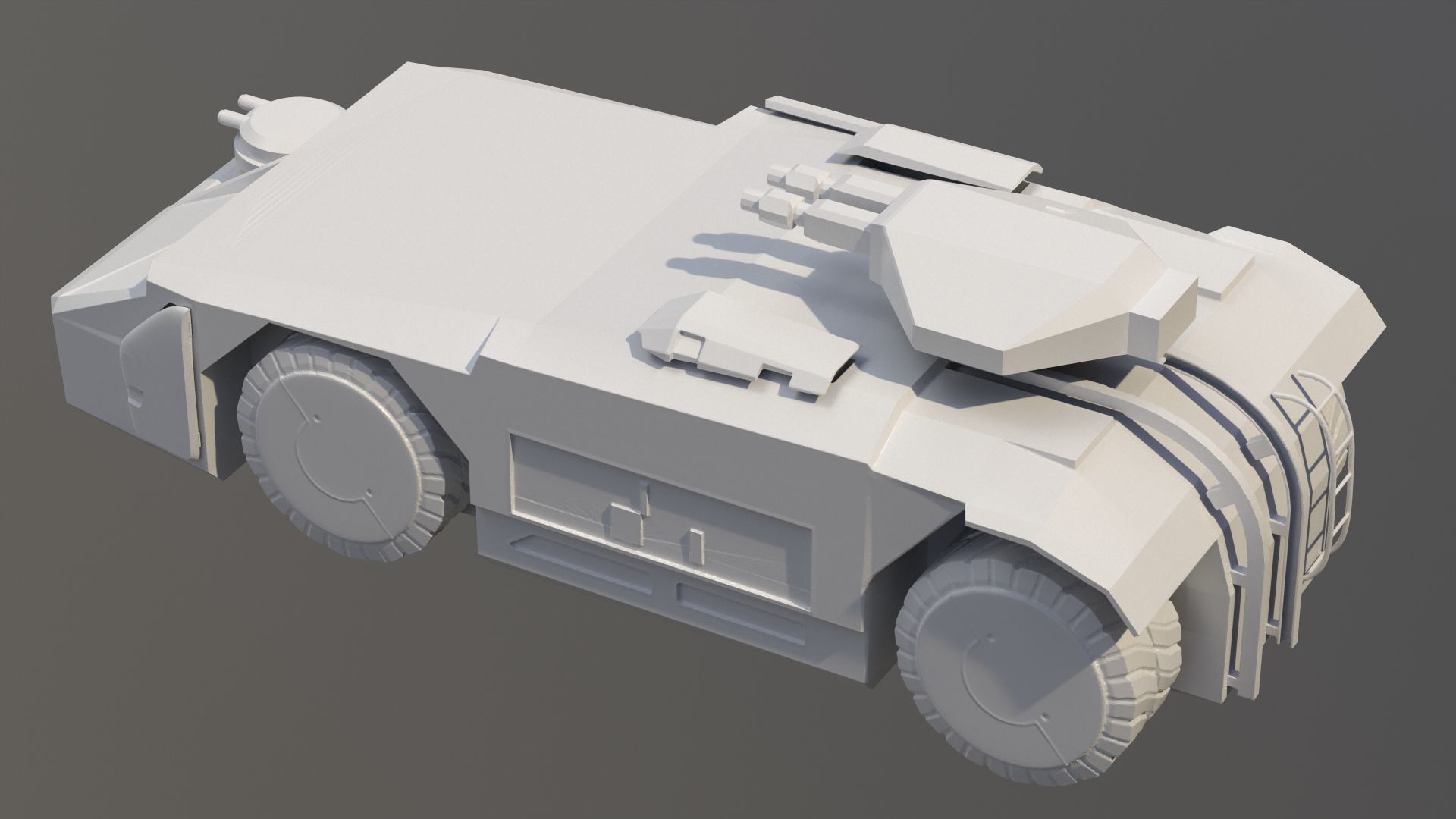 APC - M577 Armored Personnel Carrier - 3D Print 3D print model_13