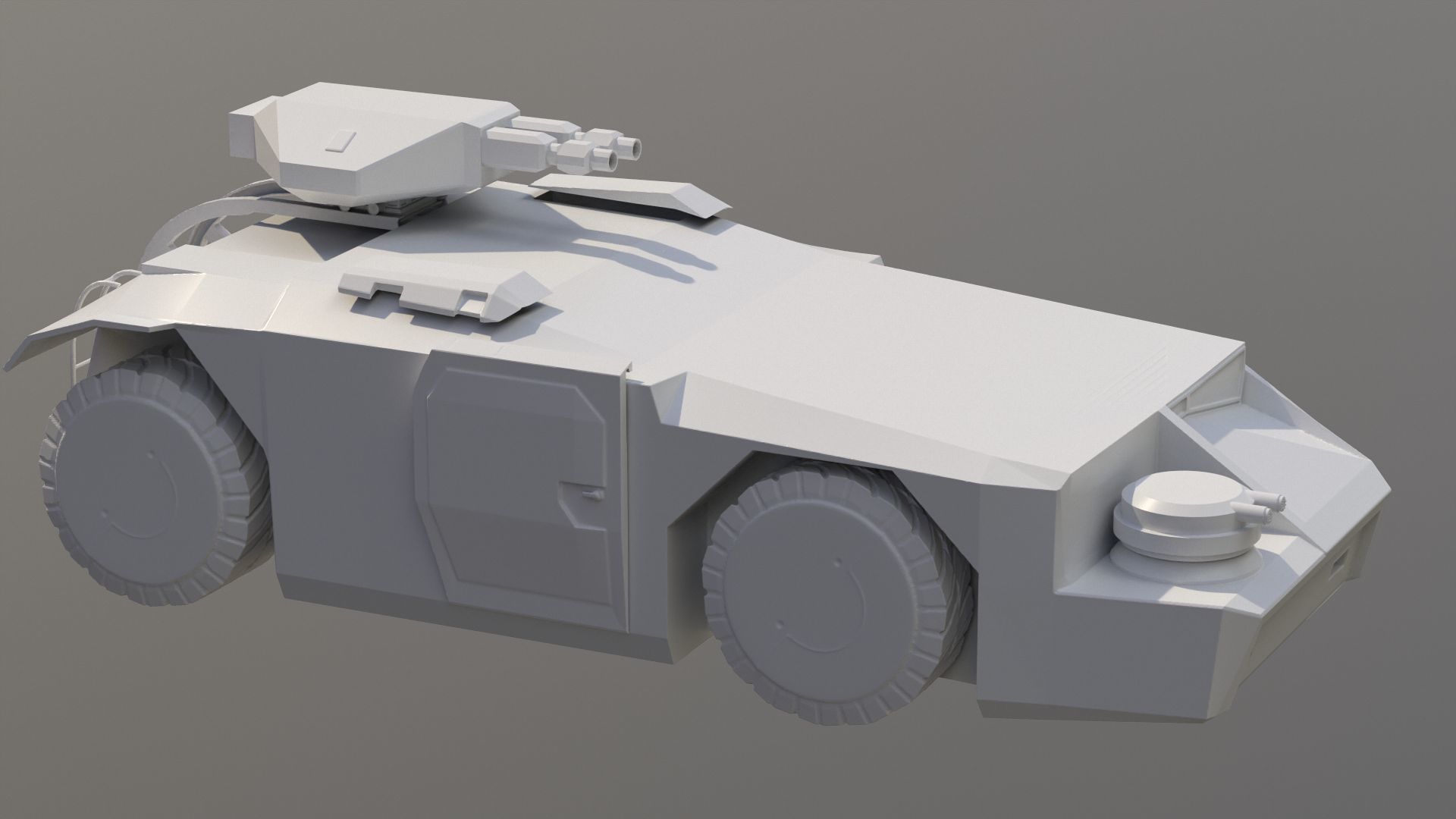 APC - M577 Armored Personnel Carrier - 3D Print 3D print model_6