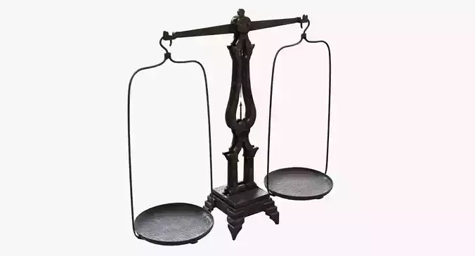 Restoration Hardware SCALES OF JUSTICE 3D model