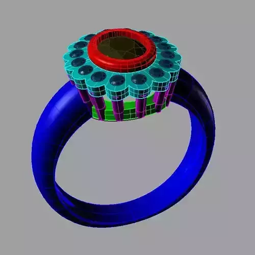 Women classic ring Anello contorno an 170