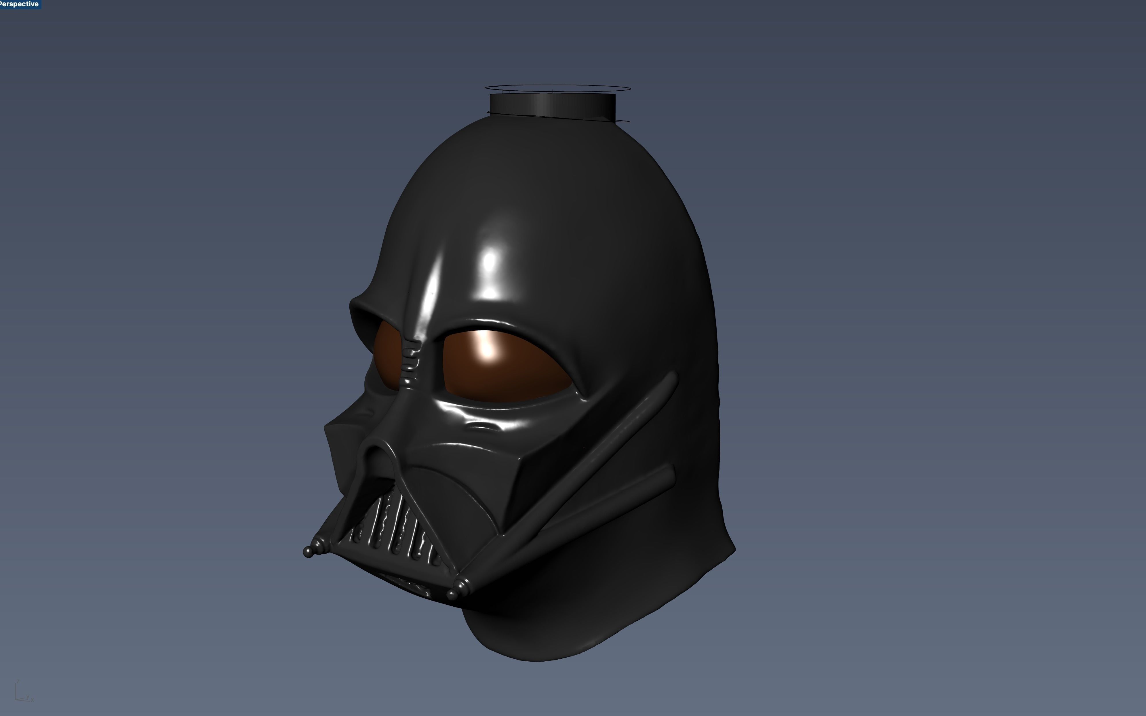 Darth Vader fullscale mask 3D print model_4