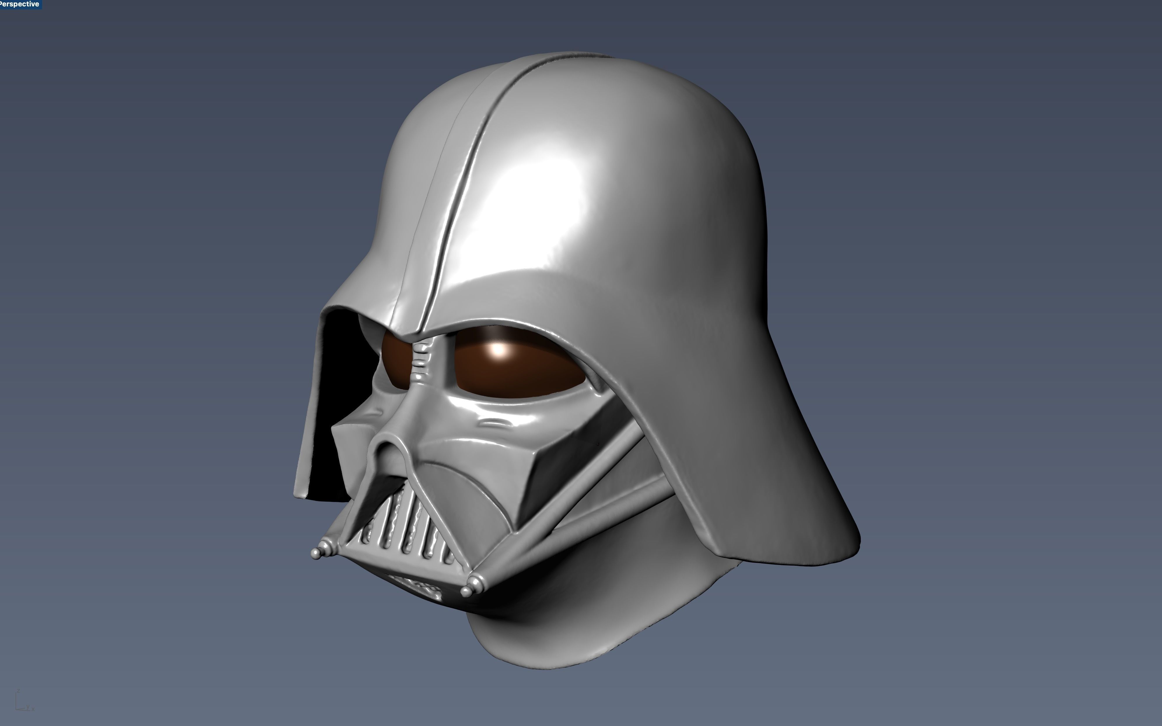 Darth Vader fullscale mask 3D print model_1