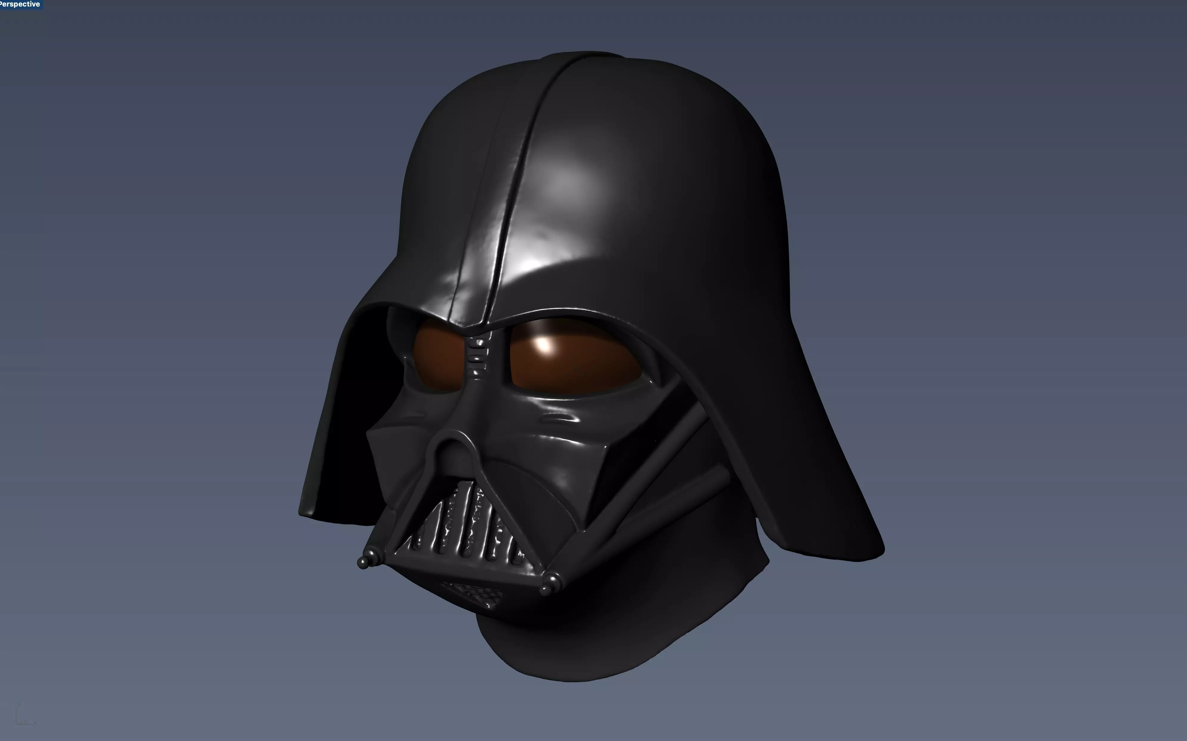 Darth Vader fullscale mask 3D print model_0