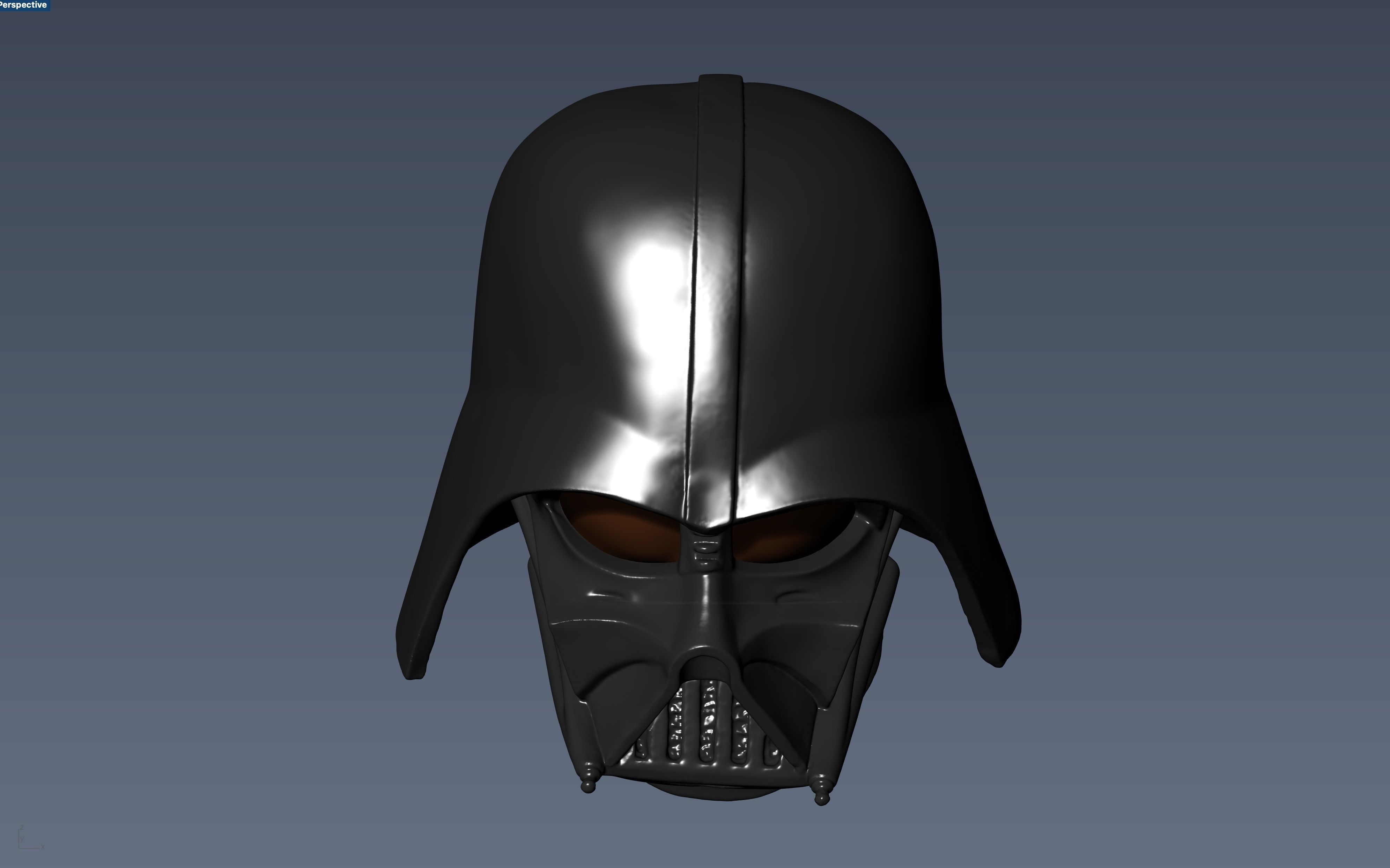 Darth Vader fullscale mask 3D print model_3