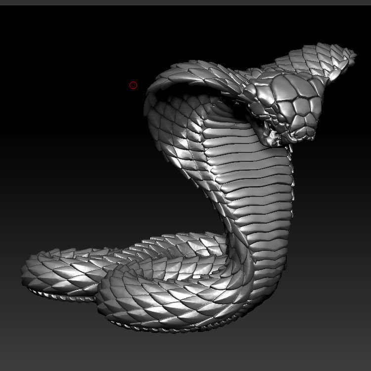 cobra snake 3D print model_13