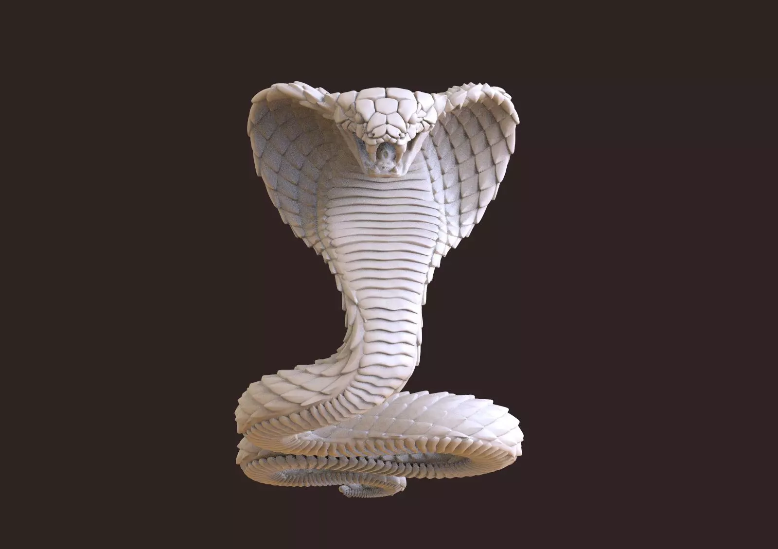 cobra snake 3D print model_0