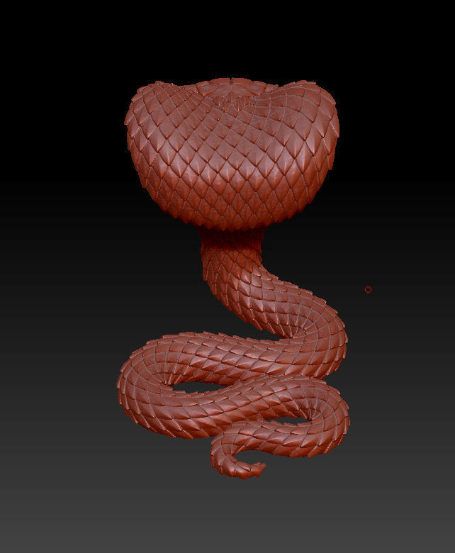 cobra snake 3D print model_4