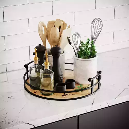 Kitchen Accessories SCENE Corona 3D model