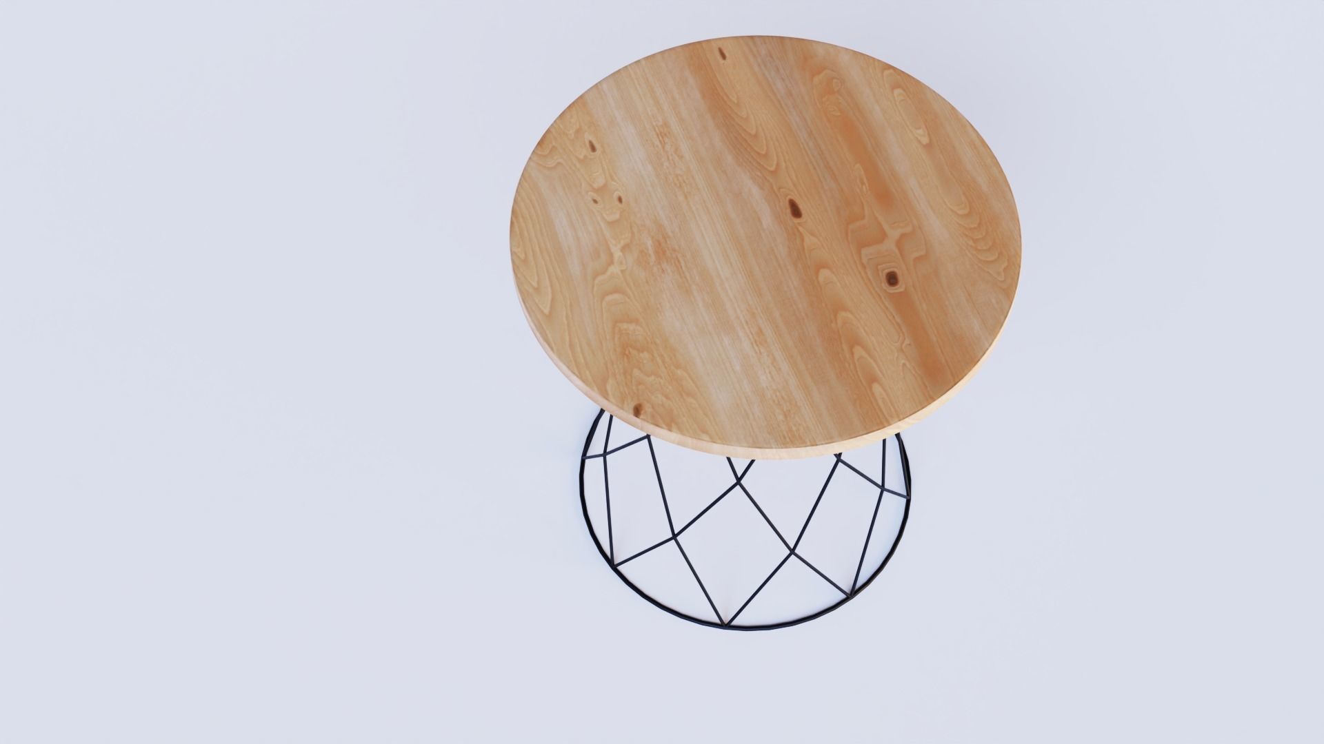 Jester Lamp Table Low-poly 3D model_4