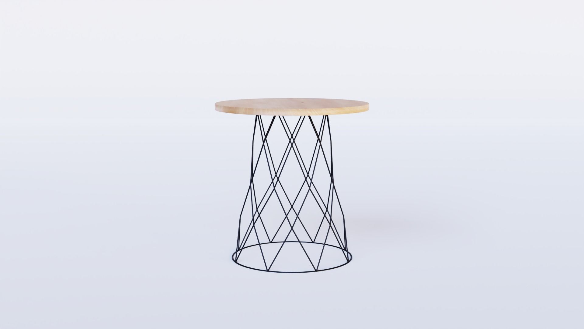 Jester Lamp Table Low-poly 3D model_3