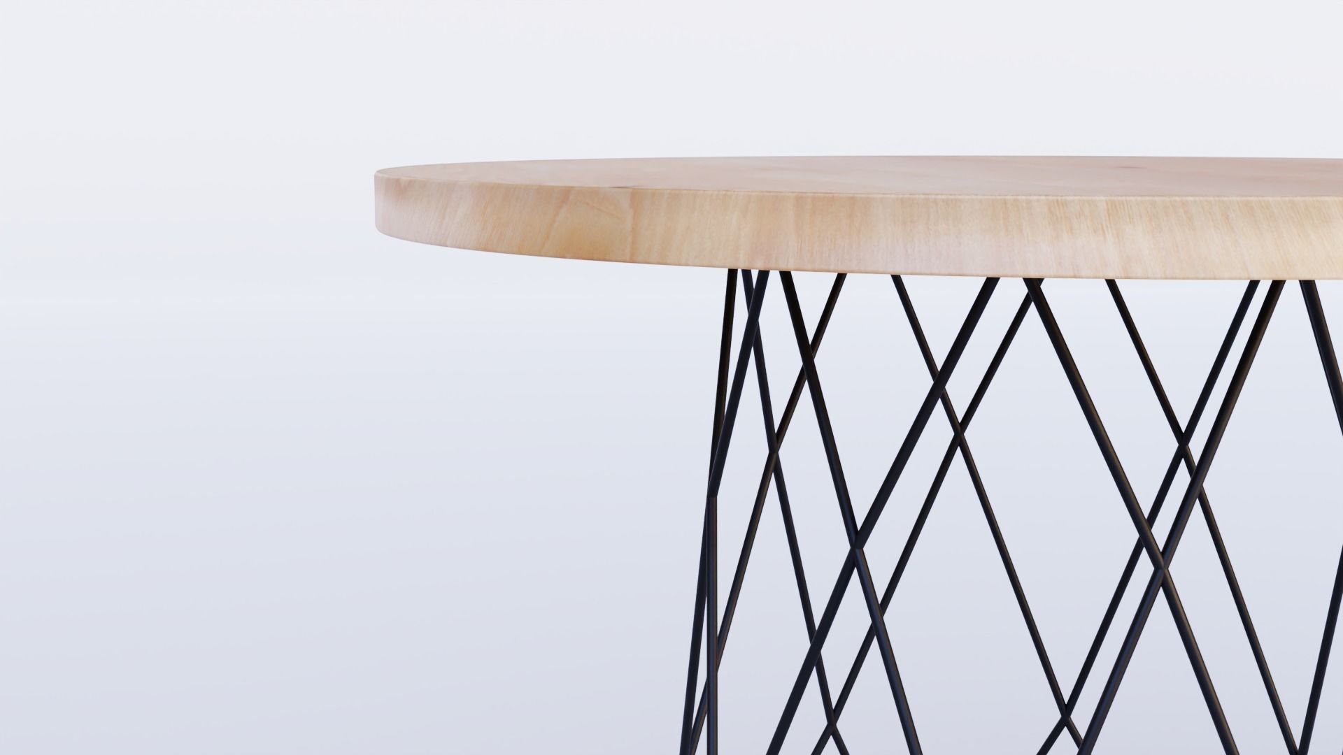 Jester Lamp Table Low-poly 3D model_5