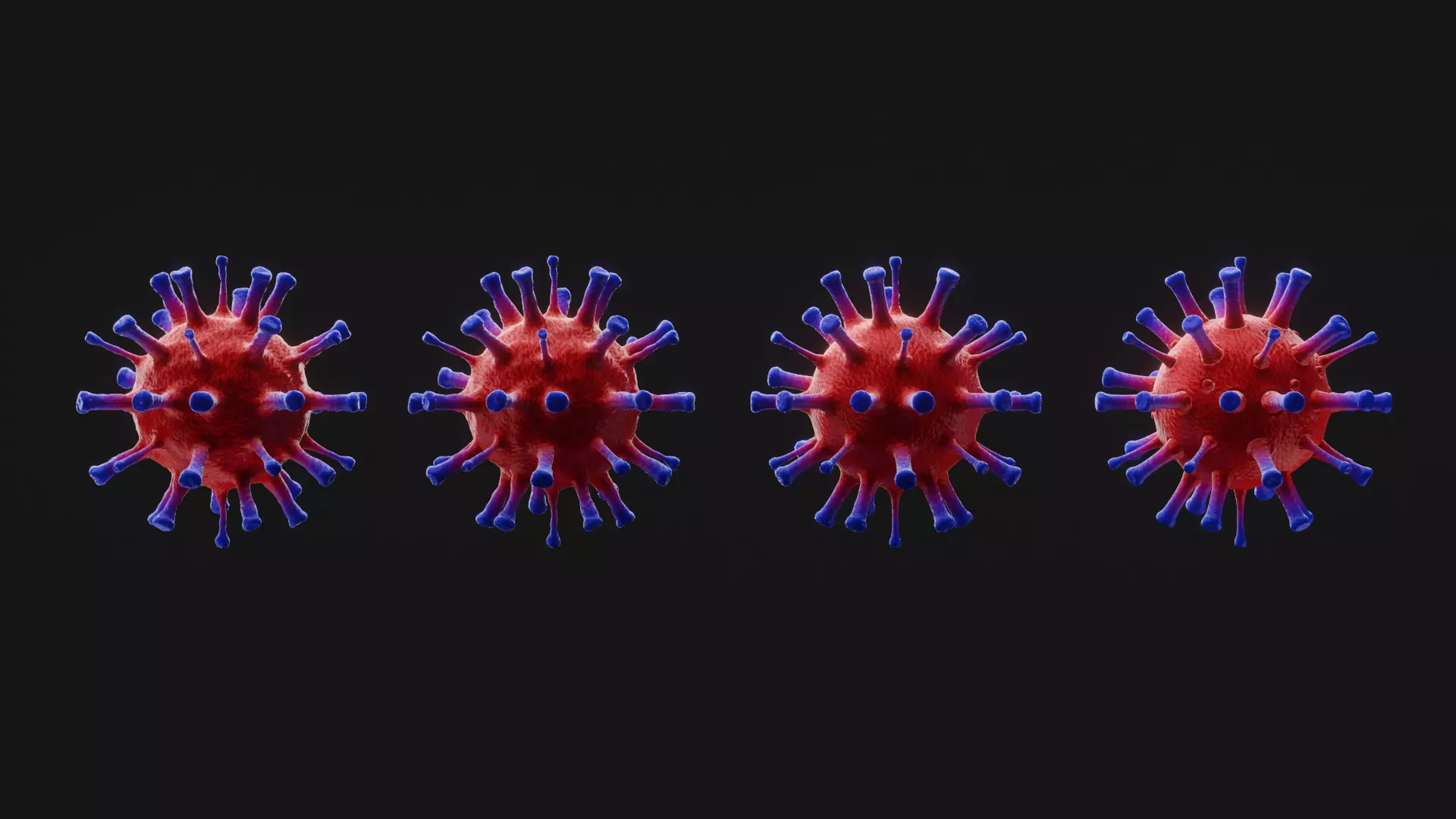 3D Coronavirus covid 19 sars cov 2 model subdivision Low-poly 3D model