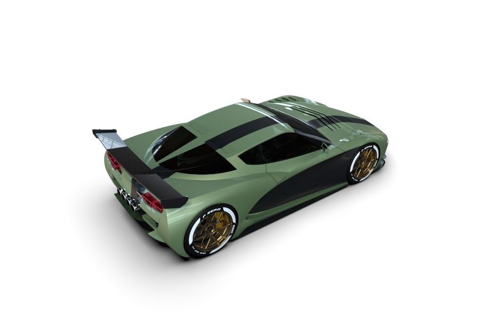 Vette Maco sport Gt Concept by CeGo 3D model_1
