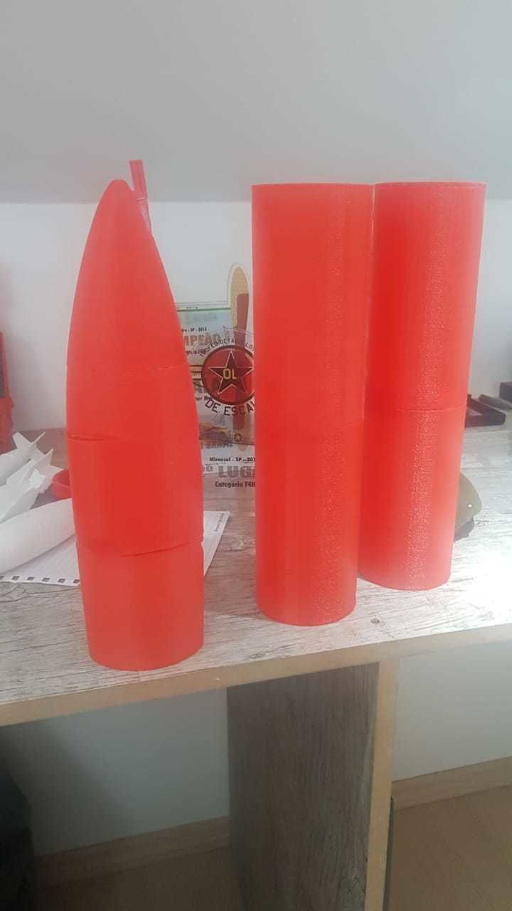 GunPod and Wing Pylon support for guns 3D print model_1