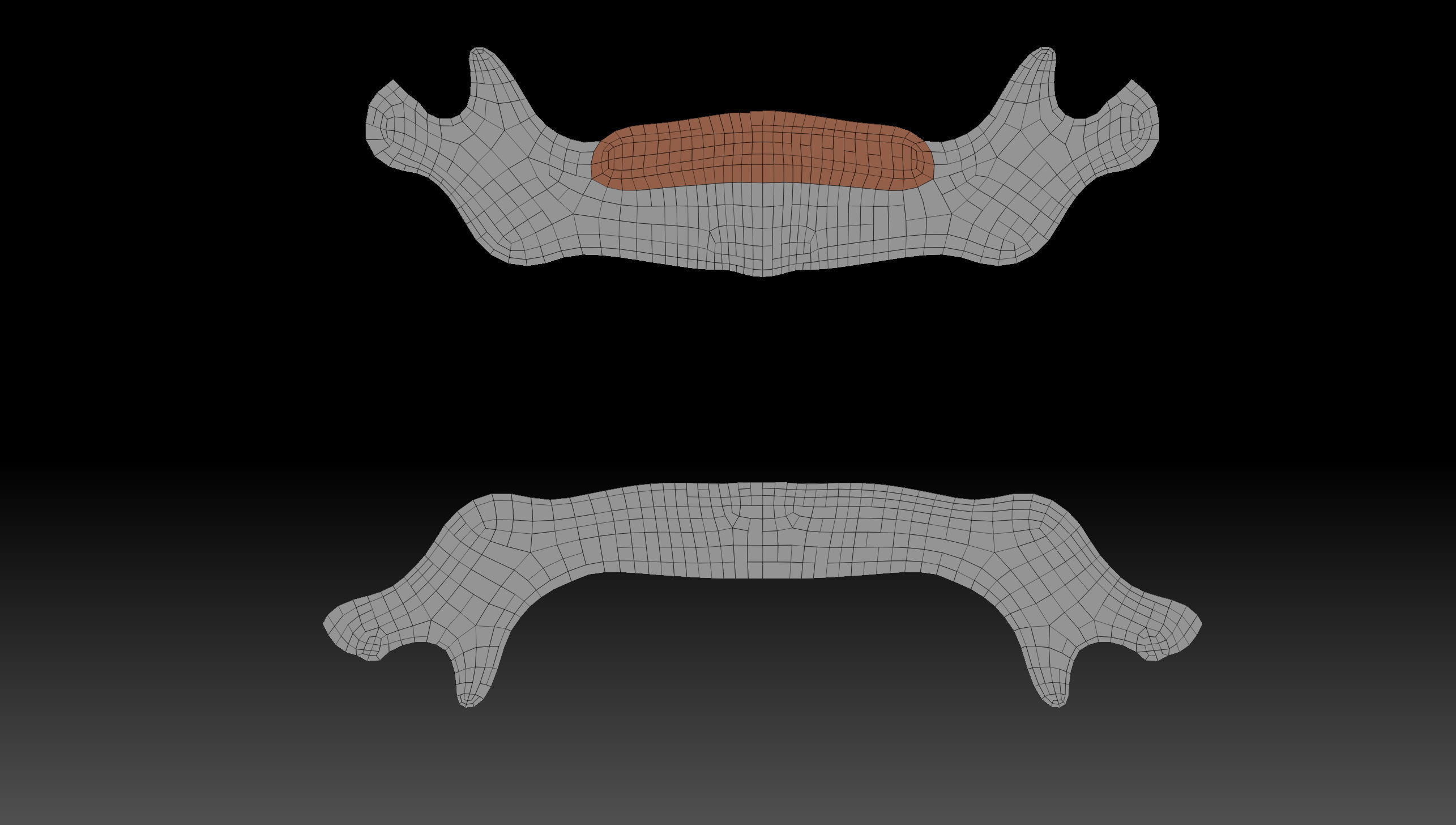 Body Parts BaseMeshes 3D model_13