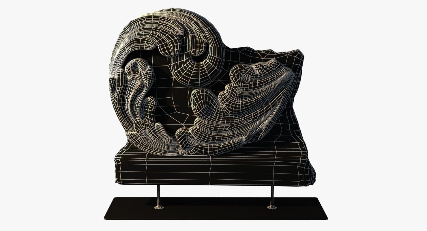 Restoration Hardware  SPANISH ARCHITECTURAL FRAGMENT 3D model_6